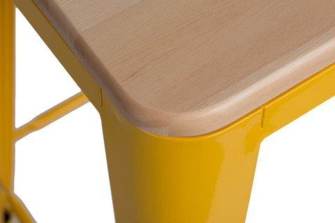 Hoker Paris Wood 75cm żółty sosna naturalna ( Rozmiar: uniwersalny )