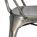 Krzesło Paris metaliczne inspirowa