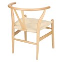 Krzesło Wicker Naturalne Naturalne inspi