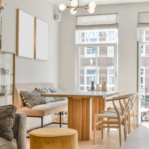 Krzesło Wicker Naturalne brązowe cieme i nspirowane Wishbone ( Rozmiar: uniwersalny )