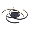 Plafon Spider 51 cm czarny LED CCT