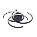 Plafon Spider 51 cm czarny LED CCT
