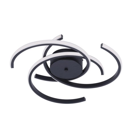 Plafon Spider 51 cm czarny LED CCT