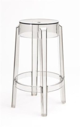 Stołek Duch transparentny 75cm ( Rozmiar: uniwersalny )