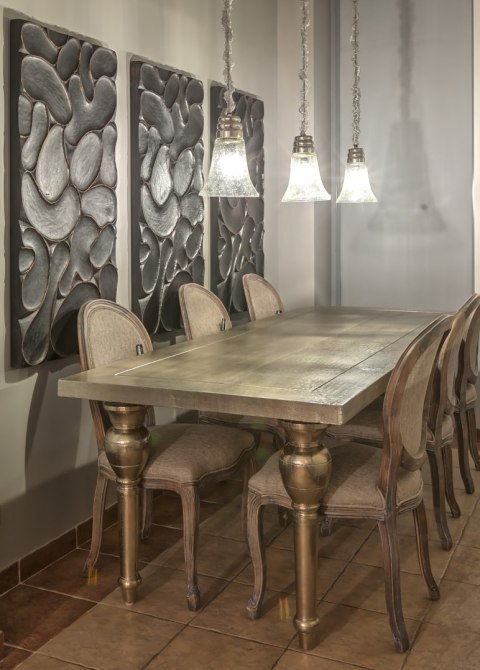 Stół FILIPPE DREWNO MANGO METAL 240x95x76_Aluro