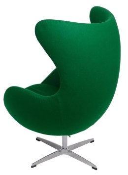Fotel Jajo kaszmir zielony ciemny 45 Pre mium ( Rozmiar: uniwersalny )