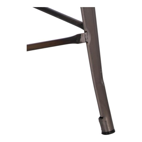 Hoker Paris Back short 66cm metaliczny