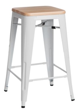 Hoker Paris Wood 65cm biały sosna natura ( Rozmiar: uniwersalny )