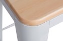 Hoker Paris Wood 65cm biały sosna natura ( Rozmiar: uniwersalny )