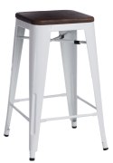 Hoker Paris Wood 65cm biały sosna orzech ( Rozmiar: uniwersalny )