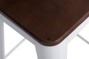 Hoker Paris Wood 65cm biały sosna orzech ( Rozmiar: uniwersalny )