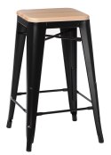 Hoker Paris Wood 65cm czarny sosna naturalna ( Rozmiar: uniwersalny )