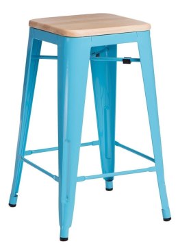 Hoker Paris Wood 65cm niebieski sosna naturalna ( Rozmiar: uniwersalny )
