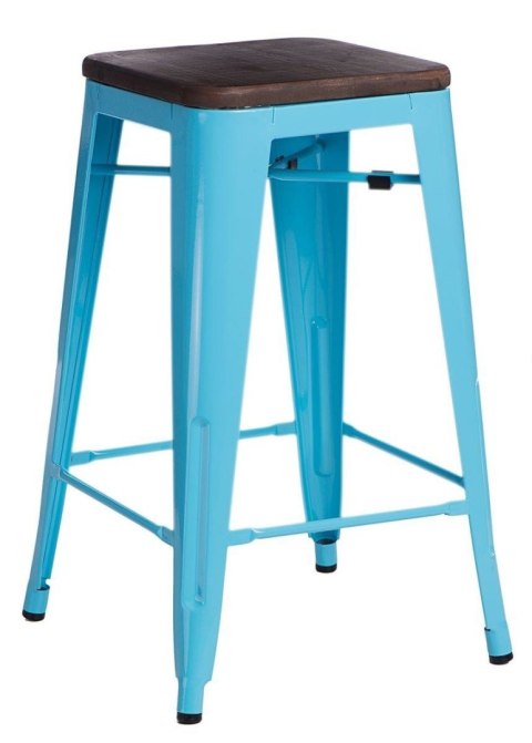 Hoker Paris Wood 65cm niebieski sosna orzech ( Rozmiar: uniwersalny )