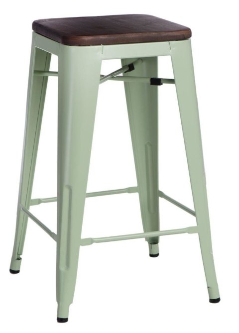 Hoker Paris Wood 65cm zielony sosna orzech ( Rozmiar: uniwersalny )