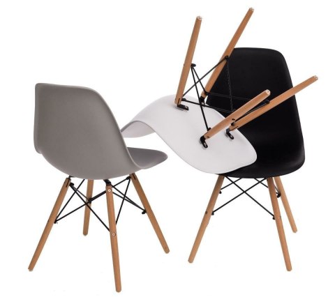 Krzesło Simplet P016W basic białe ( Rozmiar: uniwersalny )