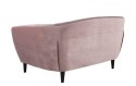 Sofa Ria VIC 2-osobowa różowa ( Rozmiar: uniwersalny )