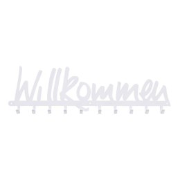 Wieszak ścienny Willkommen biały ( Rozmiar: uniwersalny )