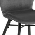 Krzesło Batilda VIC Dark grey