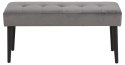 Ławka Glory VIC Dark grey ( Rozmiar: uniwersalny )