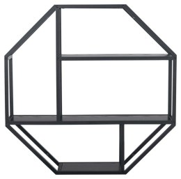 Półka Seaford Octagon czarna ( Rozmiar: uniwersalny )