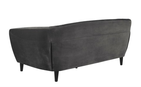Sofa 3osobowa Ria Velvet dark grey ( Rozmiar: uniwersalny )