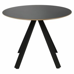 Stół Mezzanotte 100cm czarny ( Rozmiar: uniwersalny )