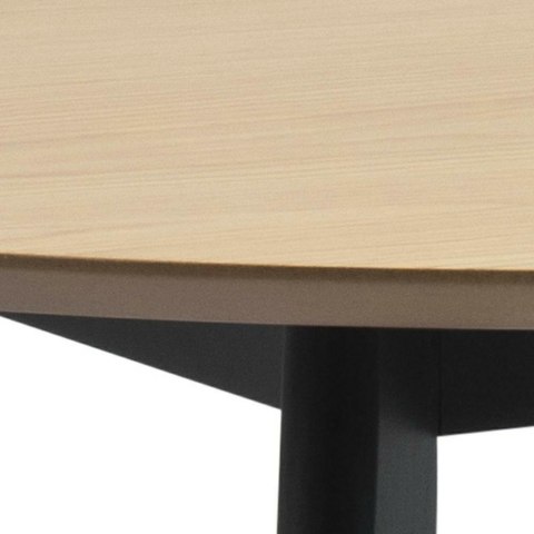 Stół Roxby 105cm naturalny /czarny ( Rozmiar: uniwersalny )