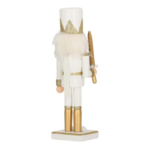 Dziadek do orzechów William 4 25cm biały ( Rozmiar: uniwersalny )