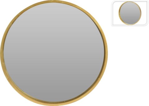 Lustro Afiya 40 cm złote ( Rozmiar: uniwersalny )