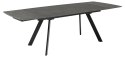 Stół Blackburn 160/240cm czarny ( Rozmiar: uniwersalny )