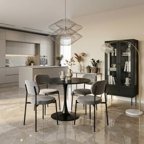 Stół Simplet Skinny Premium Stone Black