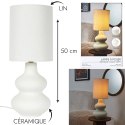 Lampa stołowa Lamil ceramiczna kremowa ( Rozmiar: uniwersalny )