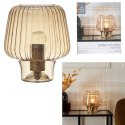 Lampa stołowa Lasima bursztynowa ( Rozmiar: uniwersalny )
