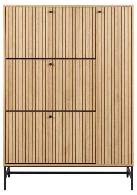 Szafka na buty Albany szeroka dąb naturalny ( Rozmiar: uniwersalny )