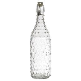 Butelka szklana 1L kropki ( Rozmiar: uniwersalny )