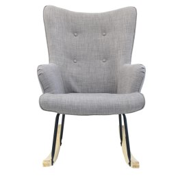 Fotel bujany Helsinki szary ( Rozmiar: uniwersalny )