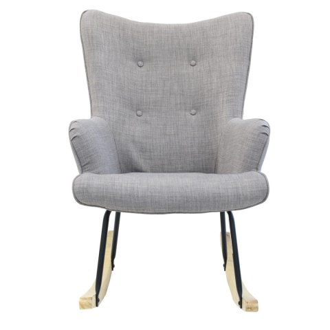 Fotel bujany Helsinki szary ( Rozmiar: uniwersalny )
