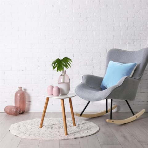 Fotel bujany Helsinki szary ( Rozmiar: uniwersalny )