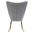 Fotel bujany Helsinki szary ( Rozmiar: uniwersalny )