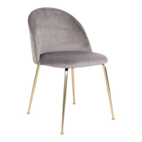 Krzesło Geneve szare VIC/ złote ( Rozmiar: uniwersalny )