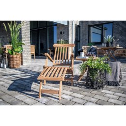Leżak Arrecife naturalny tekowy ( Rozmiar: uniwersalny )