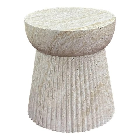 Stolik kawowy Bonn 37cm kamień ( Rozmiar: uniwersalny )