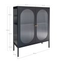 Gablota Adelaide 110cm czarna ( Rozmiar: uniwersalny )