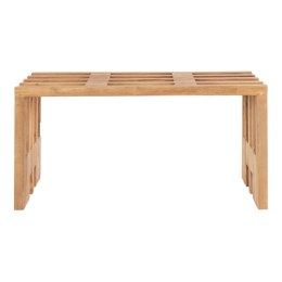 Ławka Benidorm 90cm naturalna tekowa ( Rozmiar: uniwersalny )