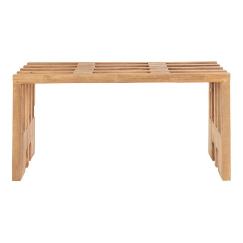 Ławka Benidorm 90cm naturalna tekowa ( Rozmiar: uniwersalny )