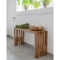Ławka Benidorm 90cm naturalna tekowa ( Rozmiar: uniwersalny )
