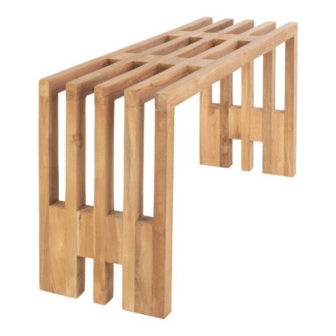 Ławka Benidorm 90cm naturalna tekowa ( Rozmiar: uniwersalny )