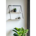 Półka Bern 2 poziomowa naturalna/ czarna ( Rozmiar: uniwersalny )
