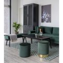 Sofa Lido 2,5 butelkowa zieleń/ nogi naturalne ( Rozmiar: uniwersalny )